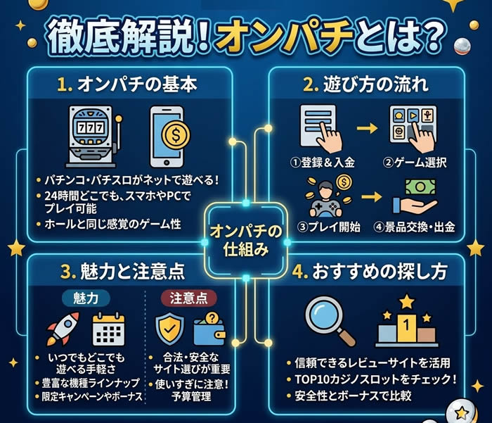 オンラインパチンコの特徴