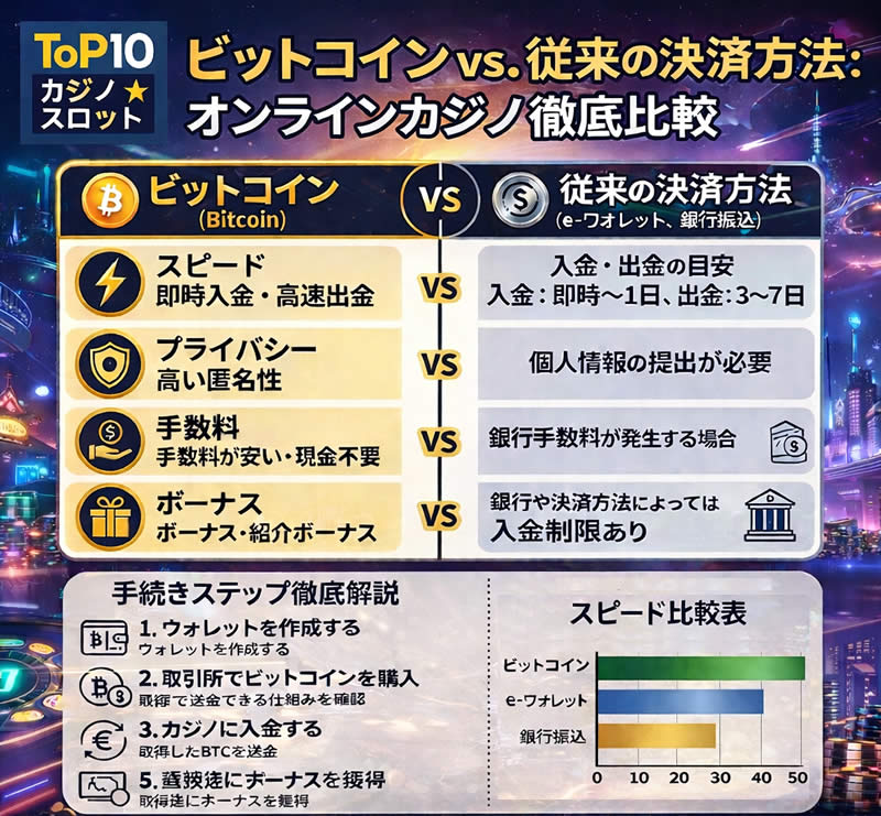 オンラインカジノ ビットコイン
